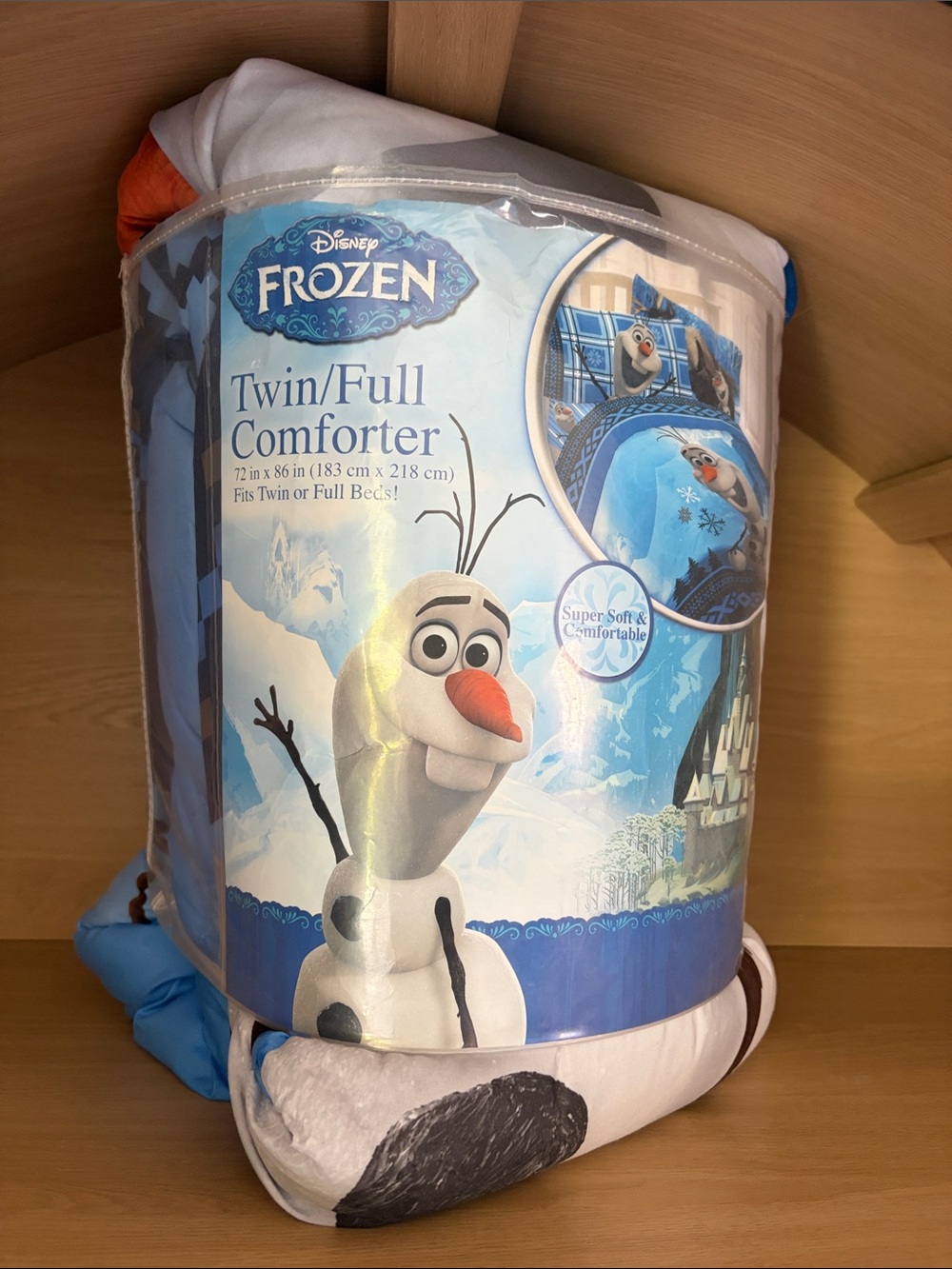 NIB• Disney Frozen OLAF Twin/Full Comforter | 72”x86”